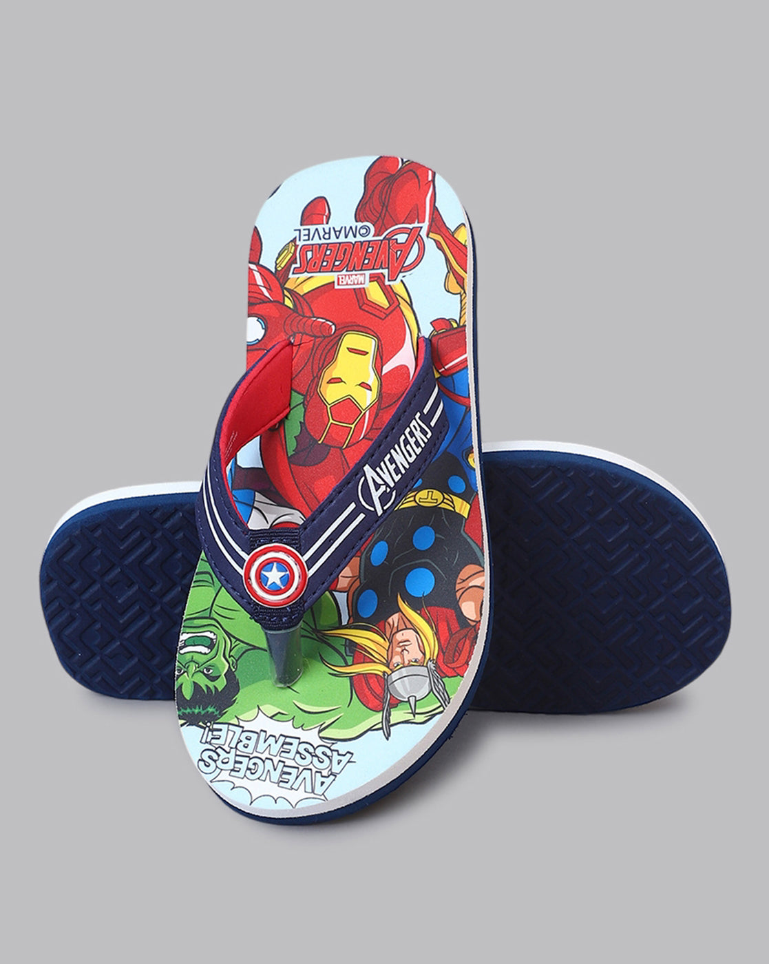 Avengers Printed Flip-Flop For Kids Boys