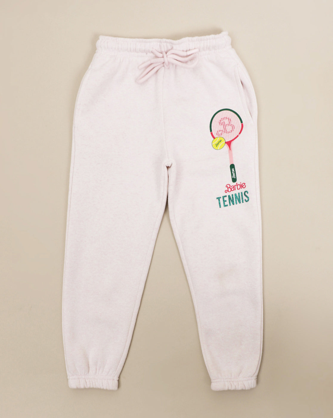 Barbie Printed Regular Fit Jogger For Kids Girls