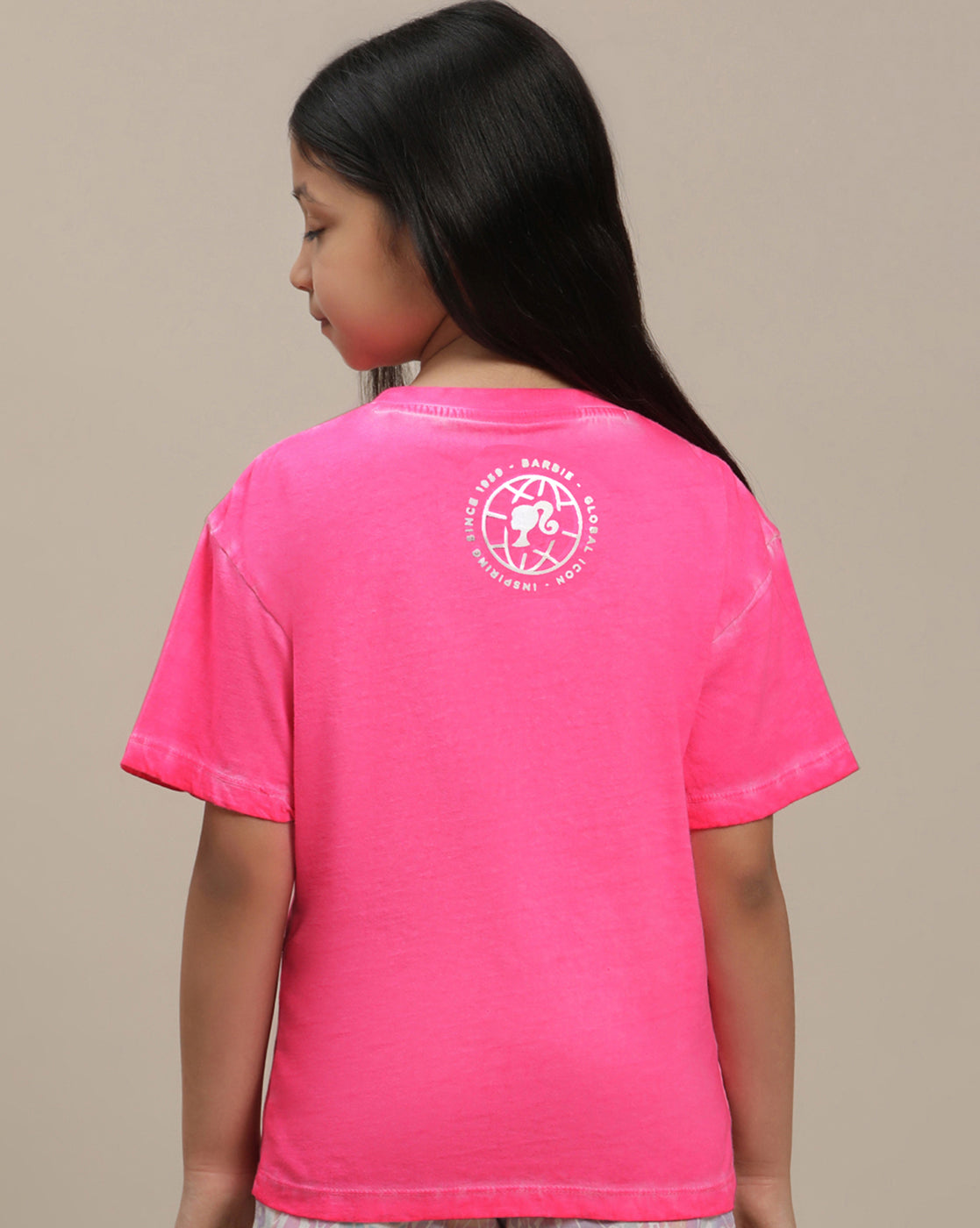 Barbie Printed Oversized fit Tshirt For Girls