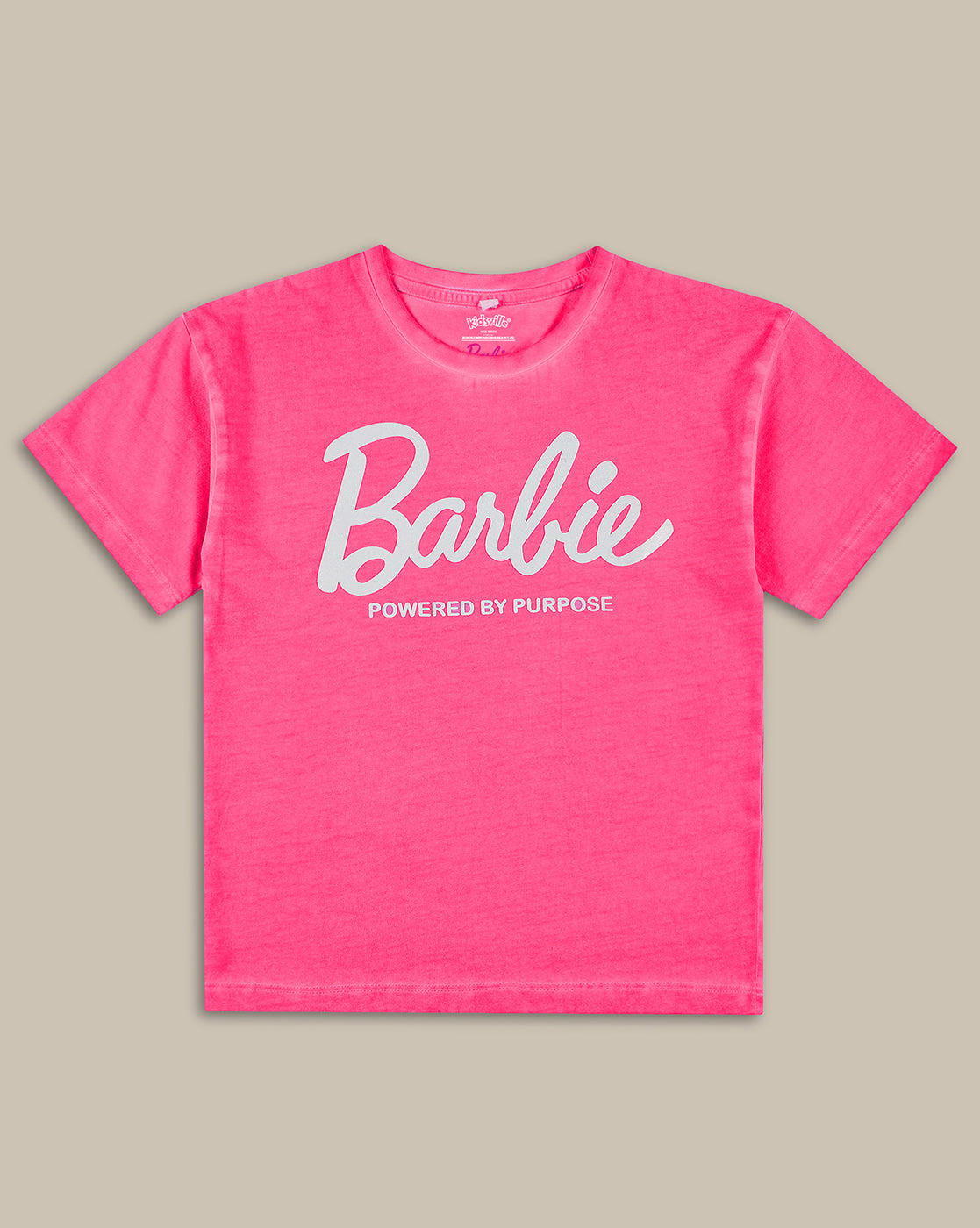 Barbie Printed Oversized fit Tshirt For Girls