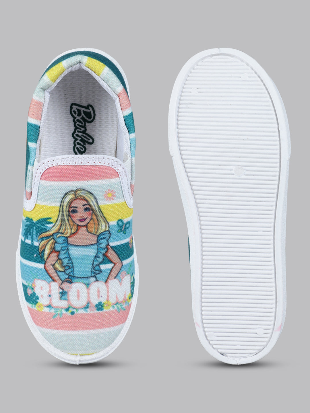 Barbie Canvas Shoes For Kids Girls