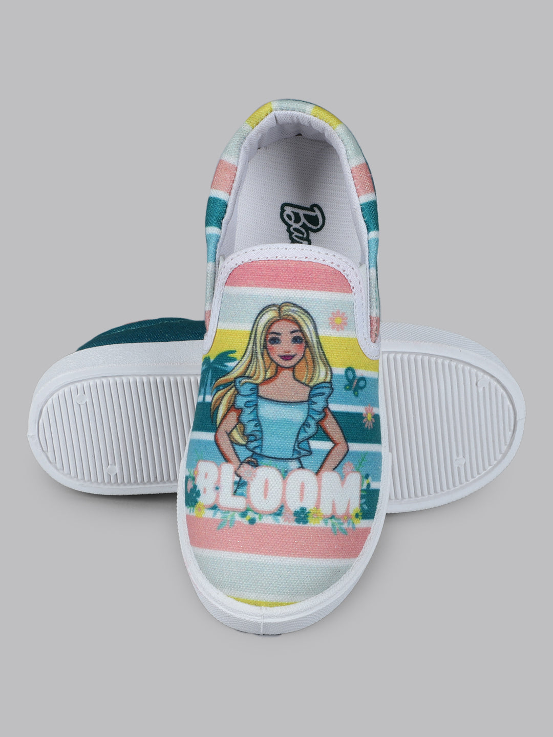 Barbie Canvas Shoes For Kids Girls