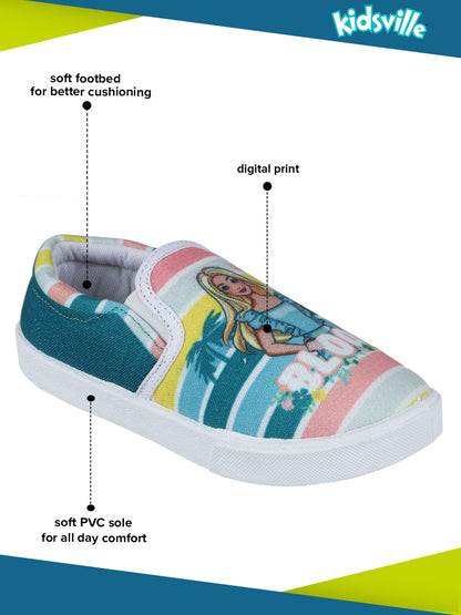 Barbie Canvas Shoes For Kids Girls