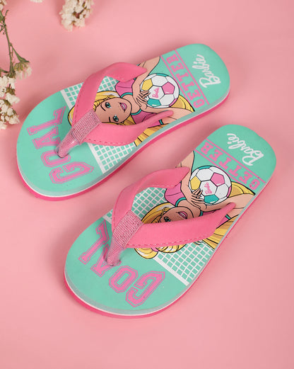 Barbie Flipflops For Kids Girls