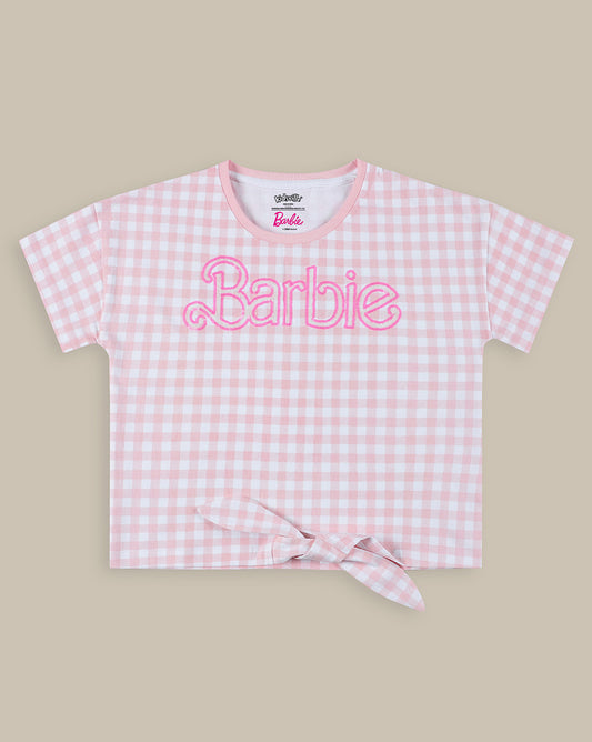 Barbie Printed Tshirt For Girls