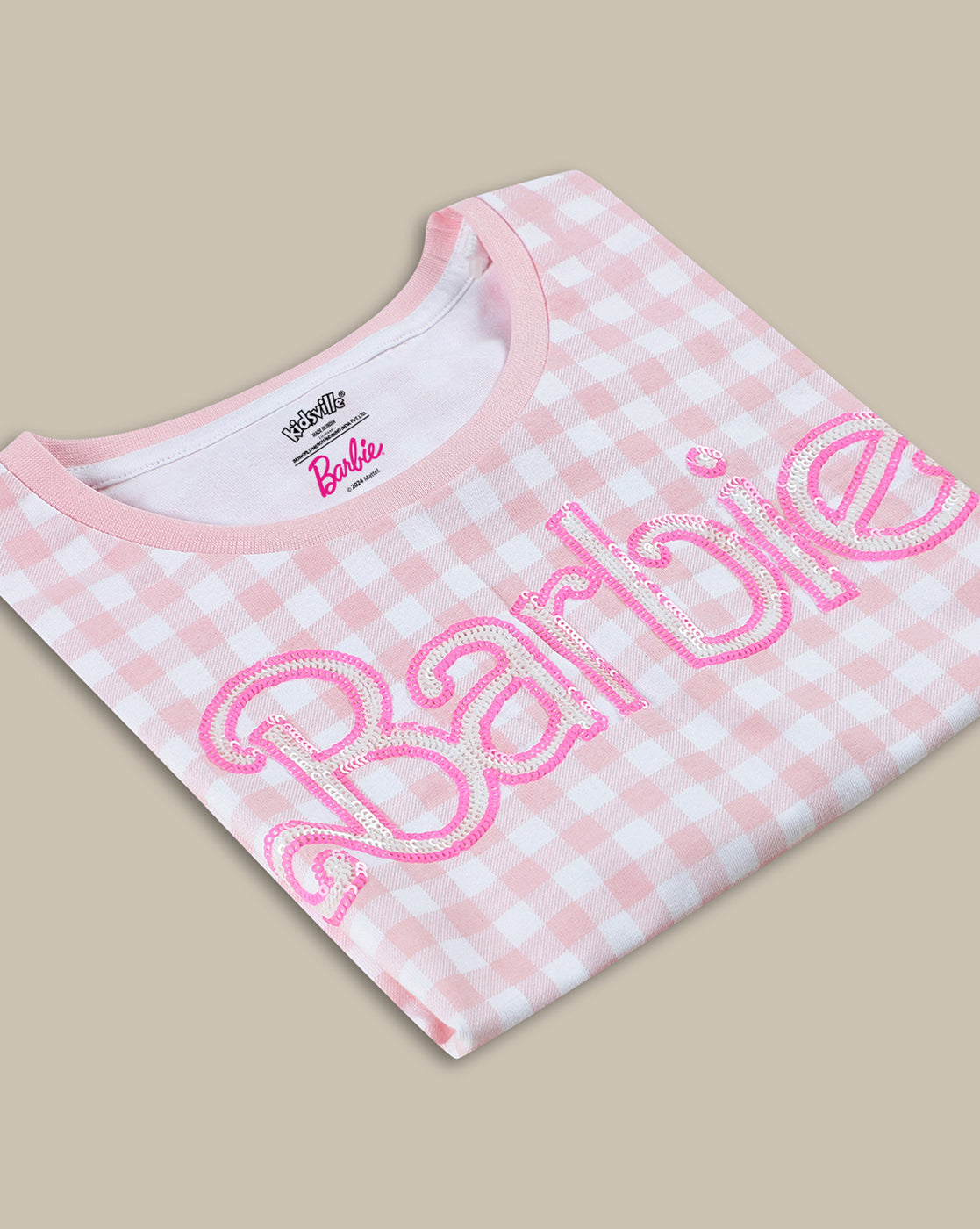 Barbie Printed Tshirt For Girls