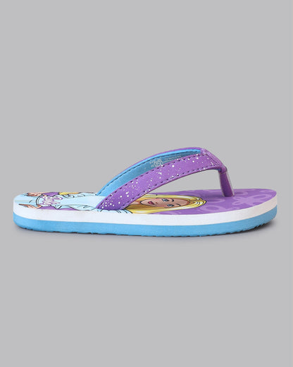 Barbie Printed Flip-Flop For Kids Girls