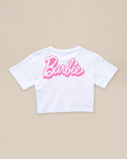 Barbie Printed Boxy Fit Tshirt For Girls