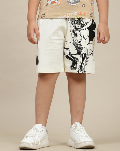 Batman Printed Regular Fit Shorts For Boys