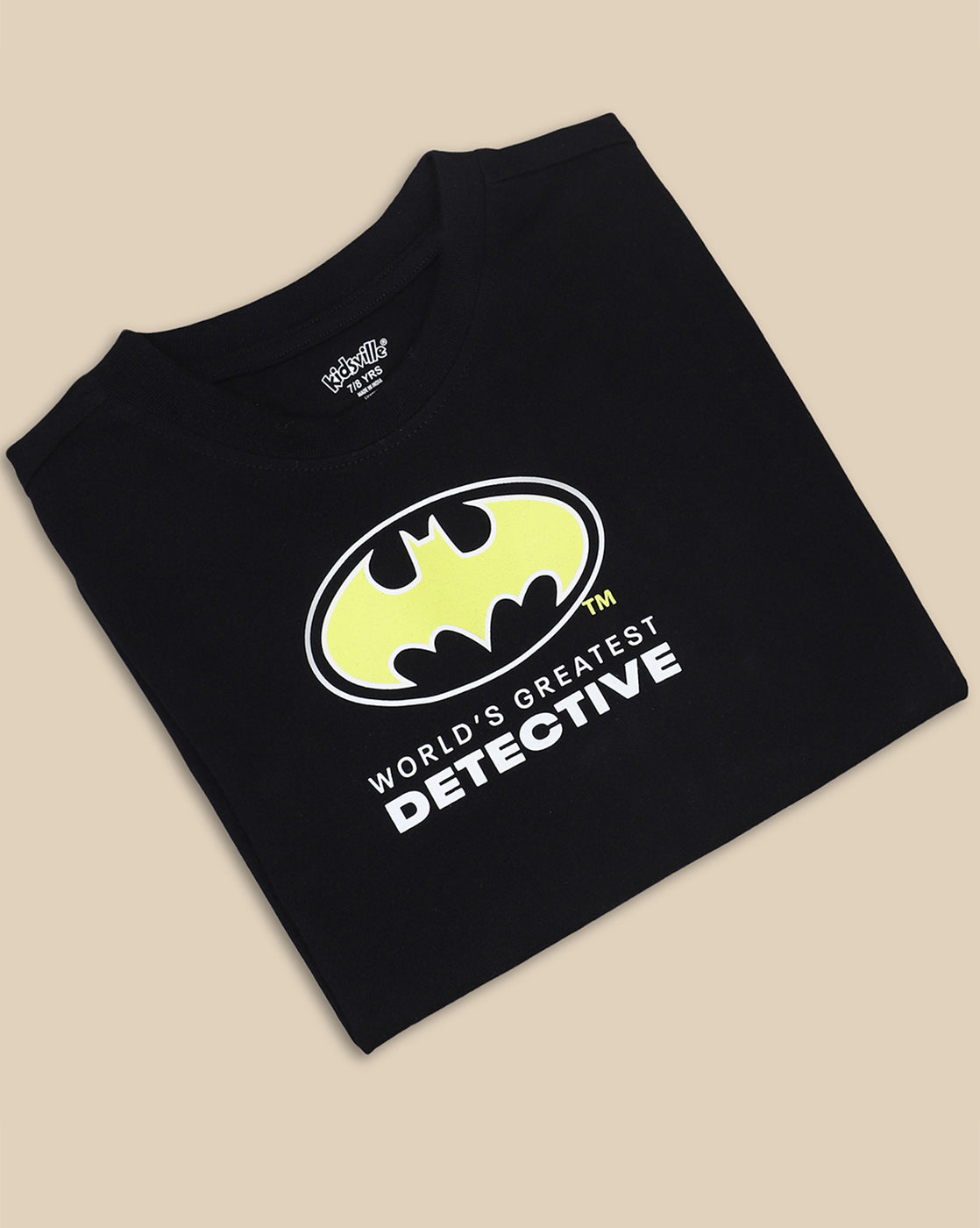 Batman Printed Regular Fit Tshirt For Boys