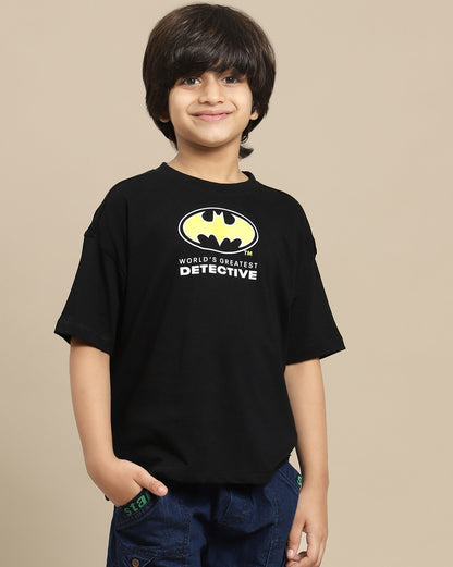 Batman Printed Regular Fit Tshirt For Boys