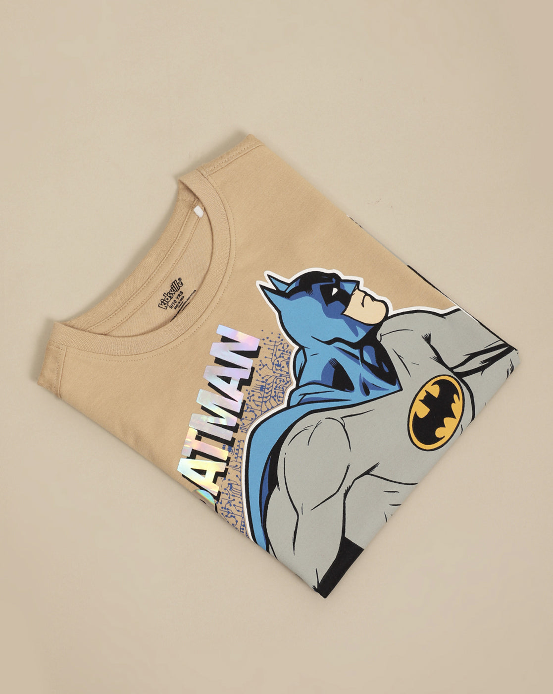 Batman Printed Oversized Tshirt For Boys