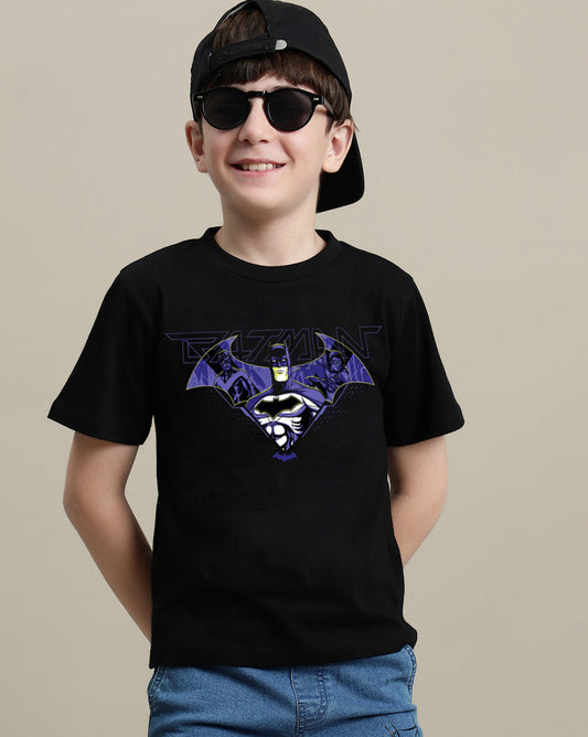 Batman Printed Regular Fit Tshirt For Boys