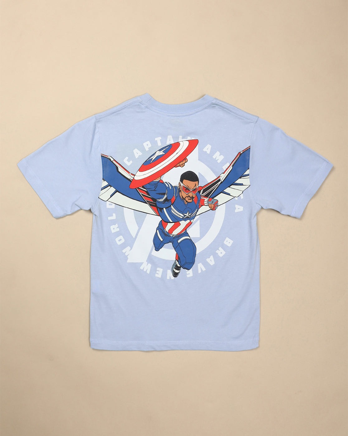 Captain America: Brave New World Printed Regular Fit Tshirt For Boys