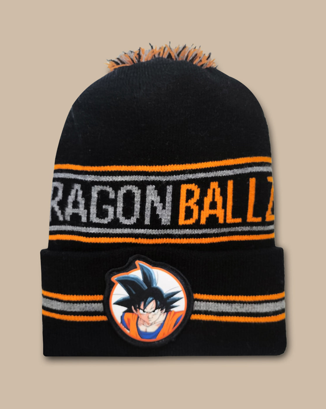 Dragon Ball Z Printed Beanies For Kids Boys