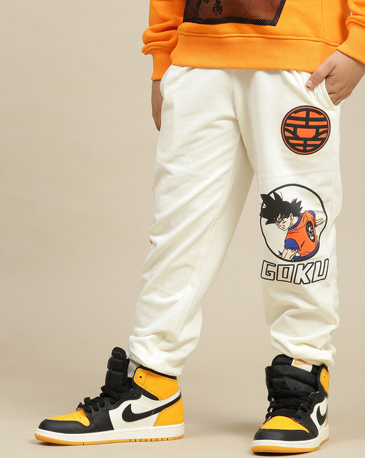 Dragon Ball Z Printed Regular Fit Jogger For Boys