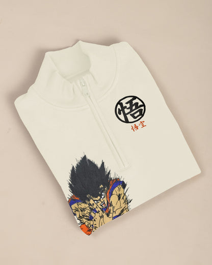 Dragon Ball Z Printed Regular Fit Sweatshirt For Boys