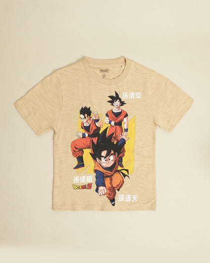 Dragon Ball Z Printed Regular Fit Tshirt For Boys