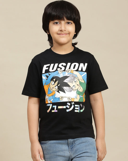 Dragon Ball Z Printed Regular Fit Tshirt For Boys