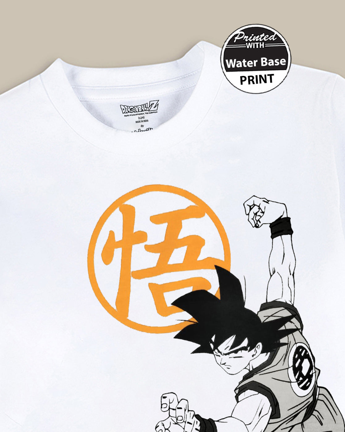 Dragon Ball Z Regular Fit Tshirt For Boys