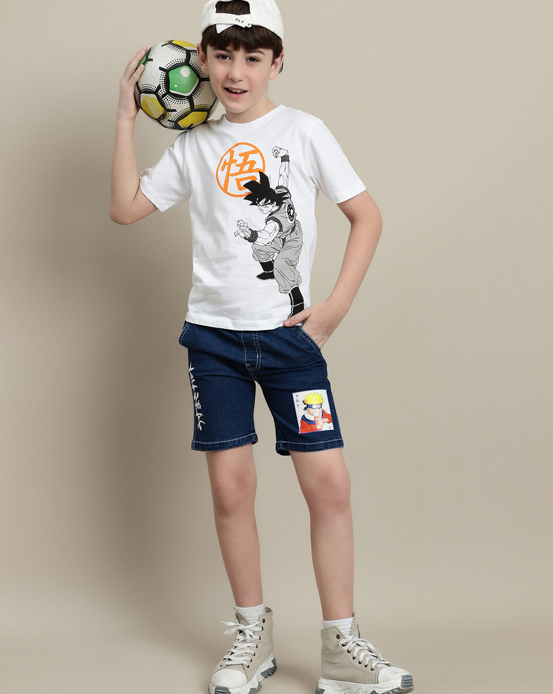 Dragon Ball Z Regular Fit Tshirt For Boys