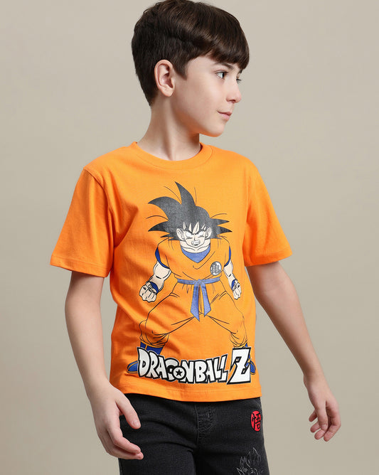 Dragon Ball Z Regular Fit Tshirt For Boys