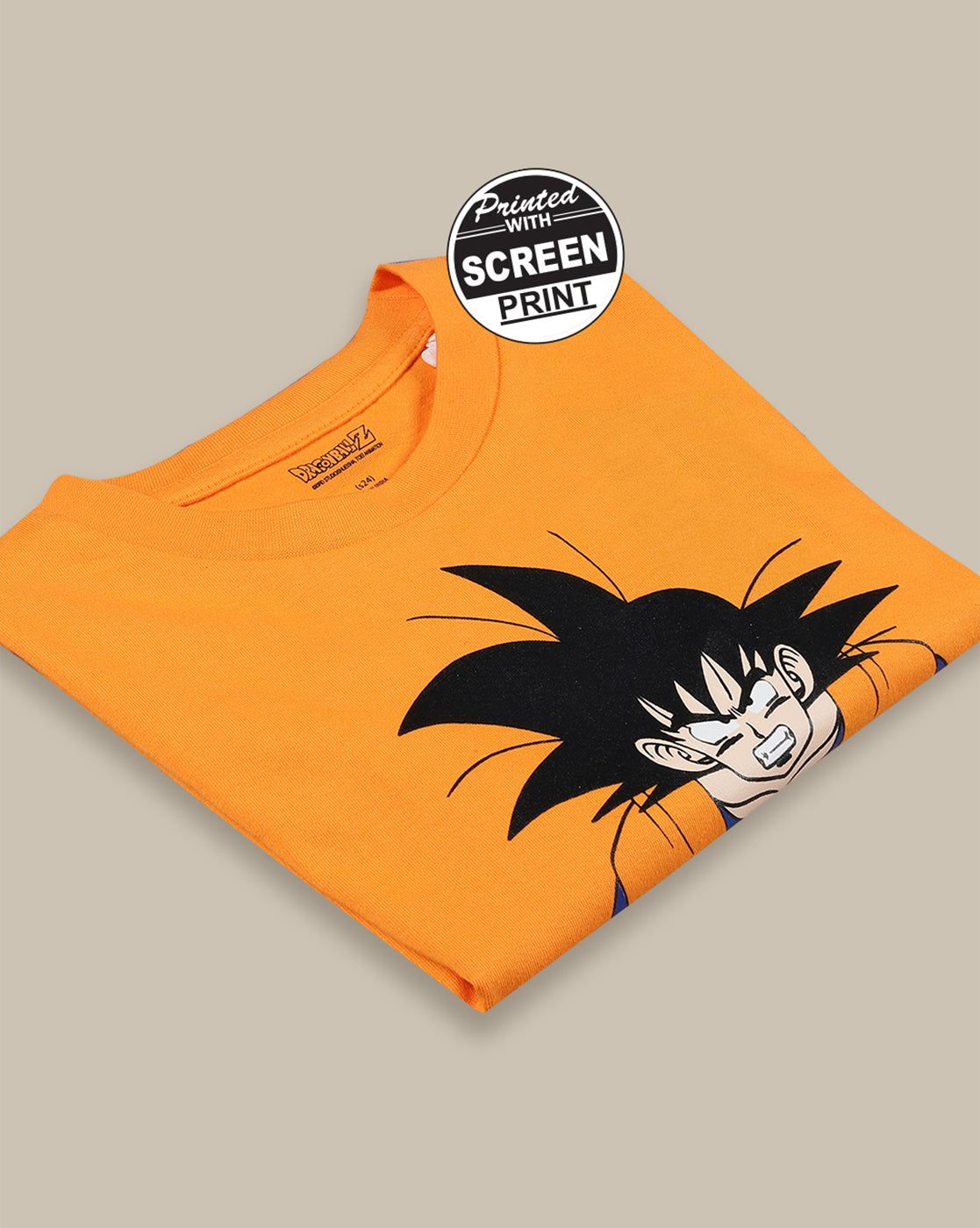 Dragon Ball Z Regular Fit Tshirt For Boys