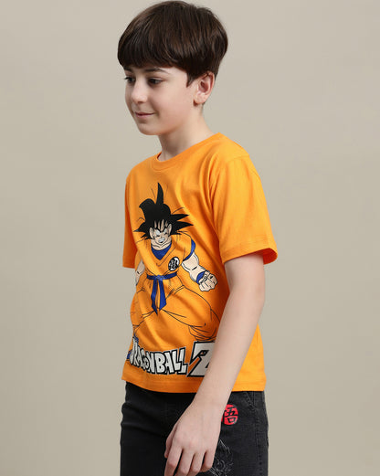 Dragon Ball Z Regular Fit Tshirt For Boys