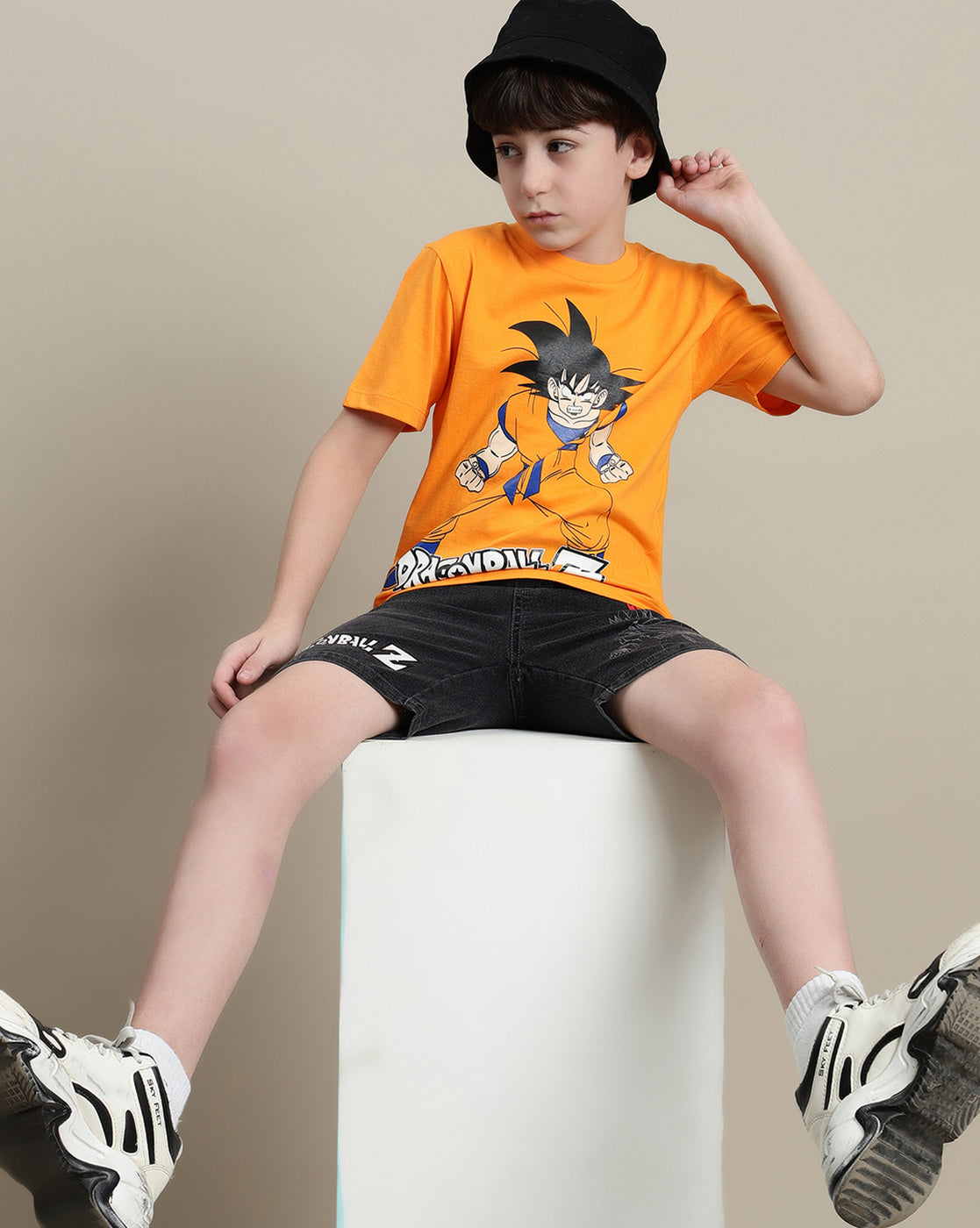 Dragon Ball Z Regular Fit Tshirt For Boys