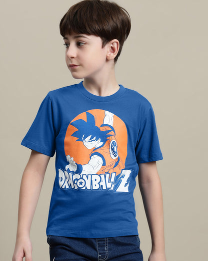 Dragon Ball Z Regular Fit Tshirt For Boys