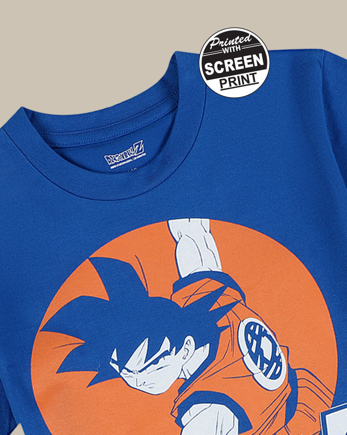 Dragon Ball Z Regular Fit Tshirt For Boys