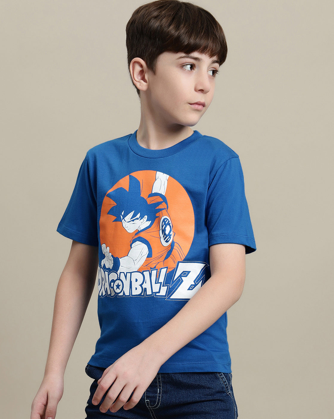 Dragon Ball Z Regular Fit Tshirt For Boys