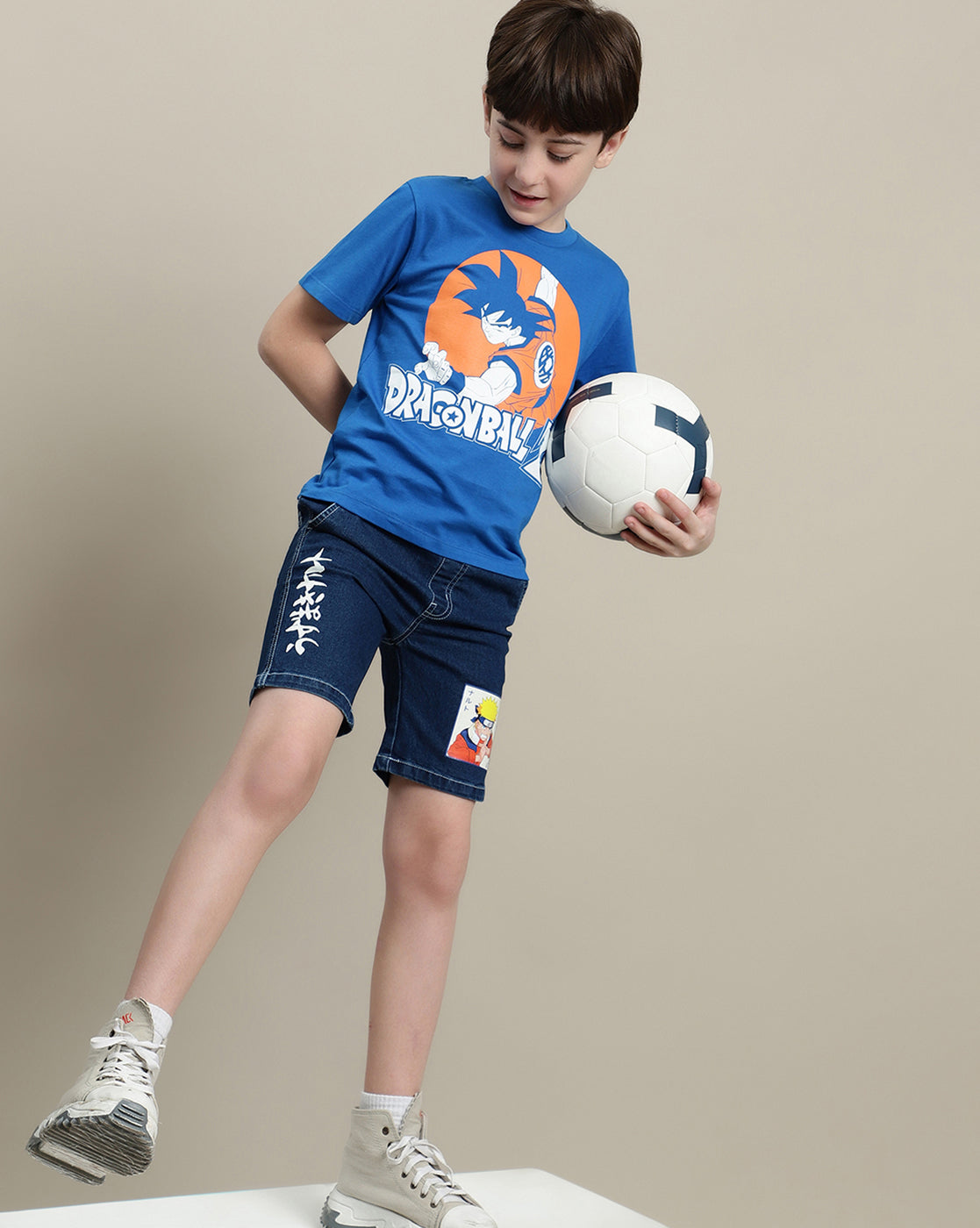 Dragon Ball Z Regular Fit Tshirt For Boys