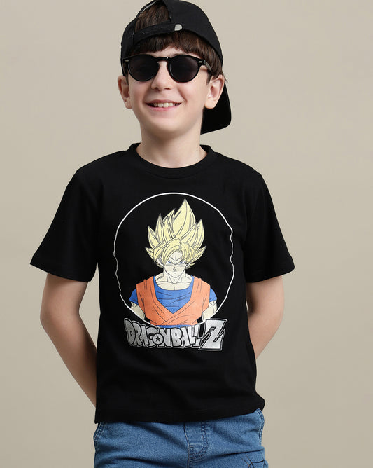 Dragon Ball Z Regular Fit Tshirt For Boys