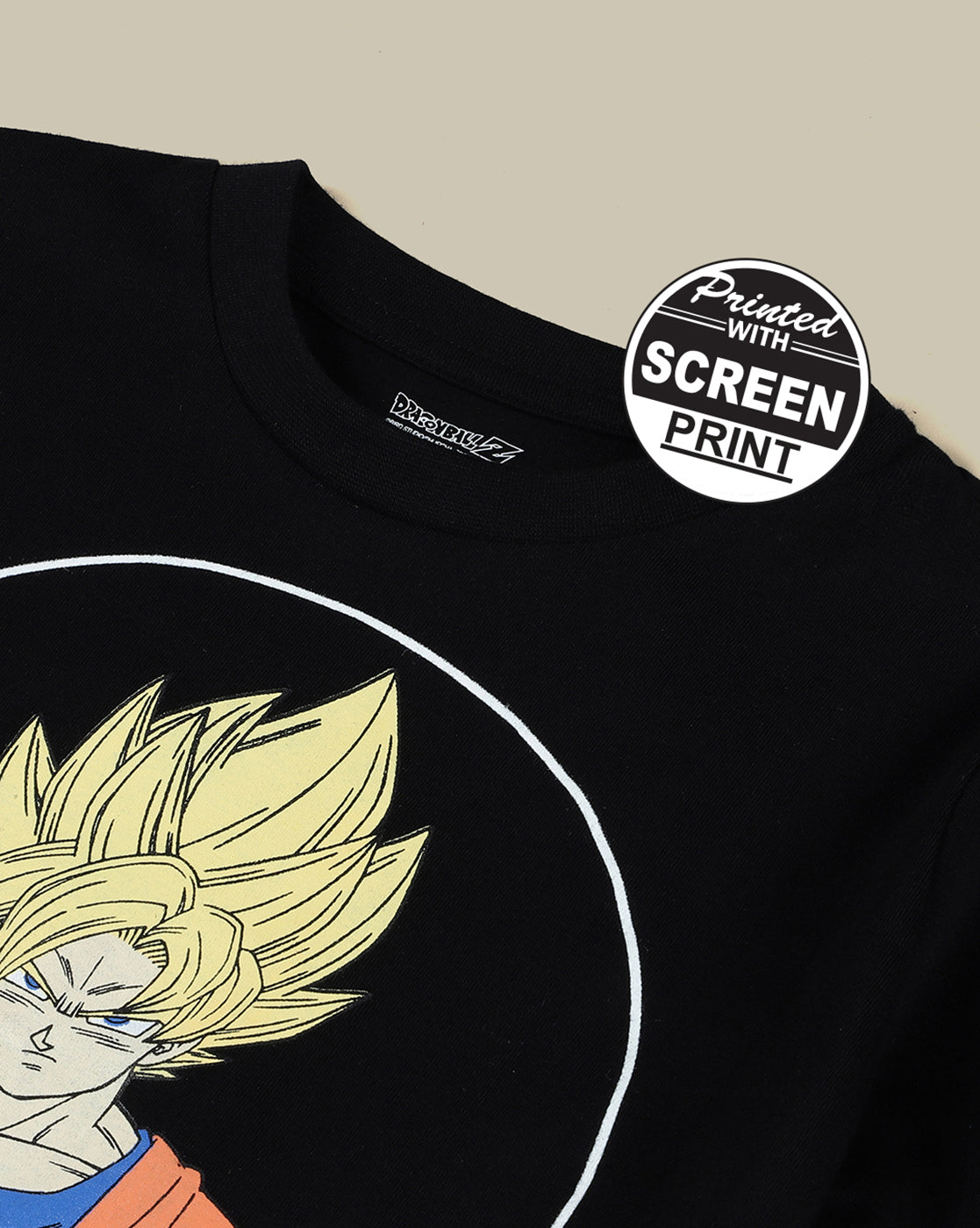 Dragon Ball Z Regular Fit Tshirt For Boys