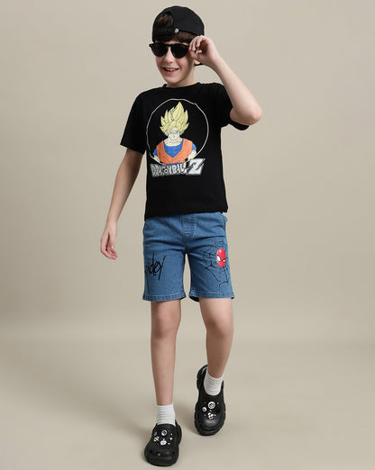 Dragon Ball Z Regular Fit Tshirt For Boys