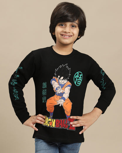 Dragon Ball Z Printed Regular Fit Tshirt For Boys