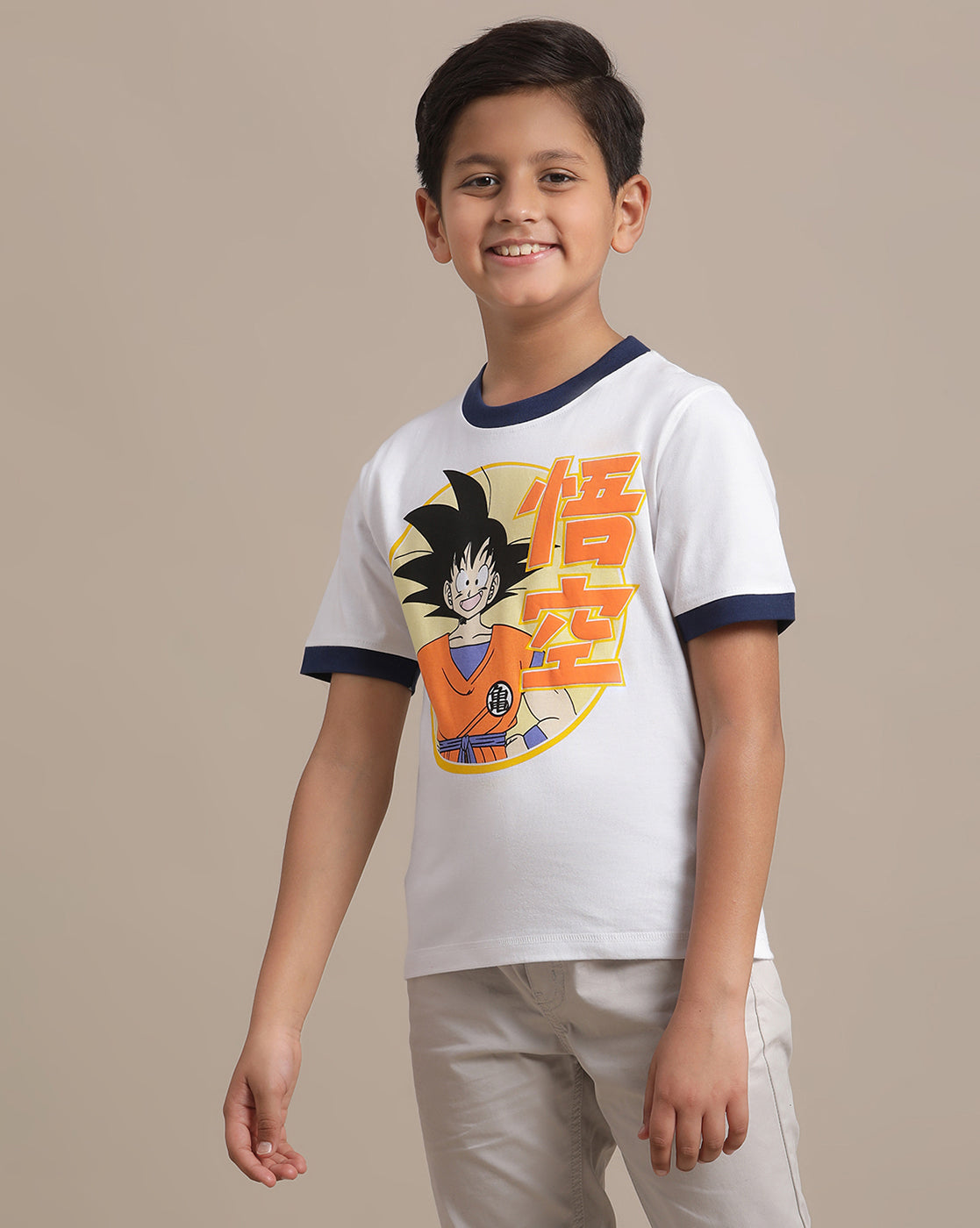 Dragon Ball Z Regular Fit Tshirt For Boys