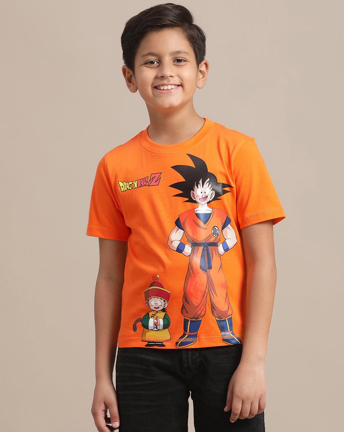 Dragon Ball Z Regular Fit Tshirt For Boys