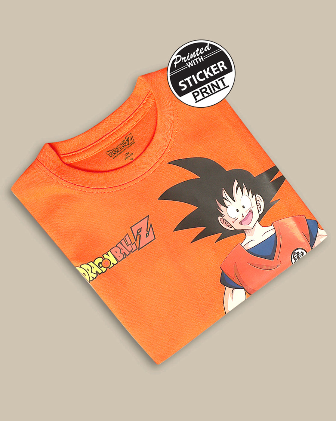 Dragon Ball Z Regular Fit Tshirt For Boys