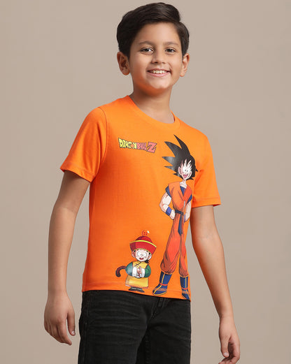 Dragon Ball Z Regular Fit Tshirt For Boys