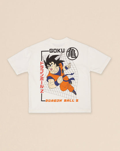 Dragon Ball Z Printed Oversized Tshirt For Boys