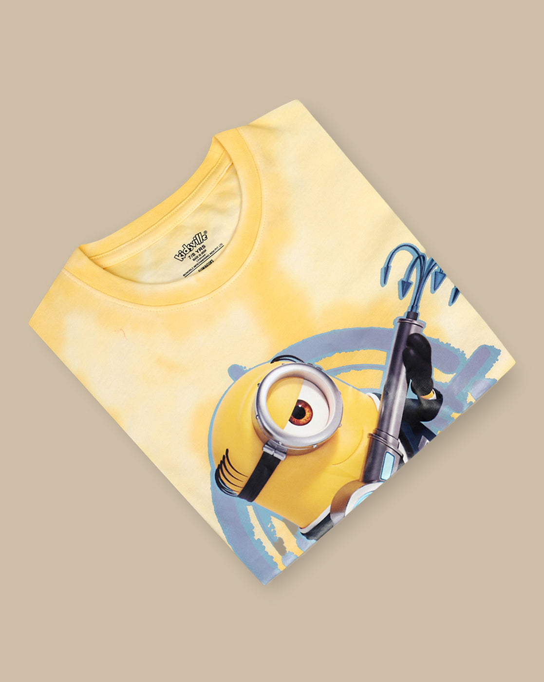 Minions Printed Regular Fit Tshirt For Boys