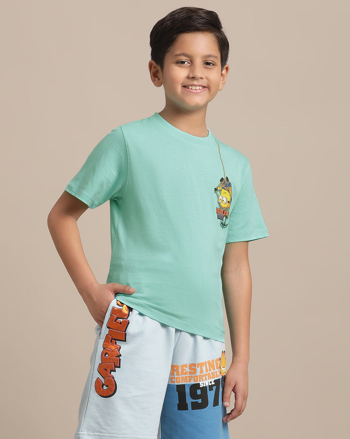 Minions Regular Fit Tshirt For Boys