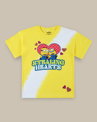 Minions Movie Printed Tshirt For Girls