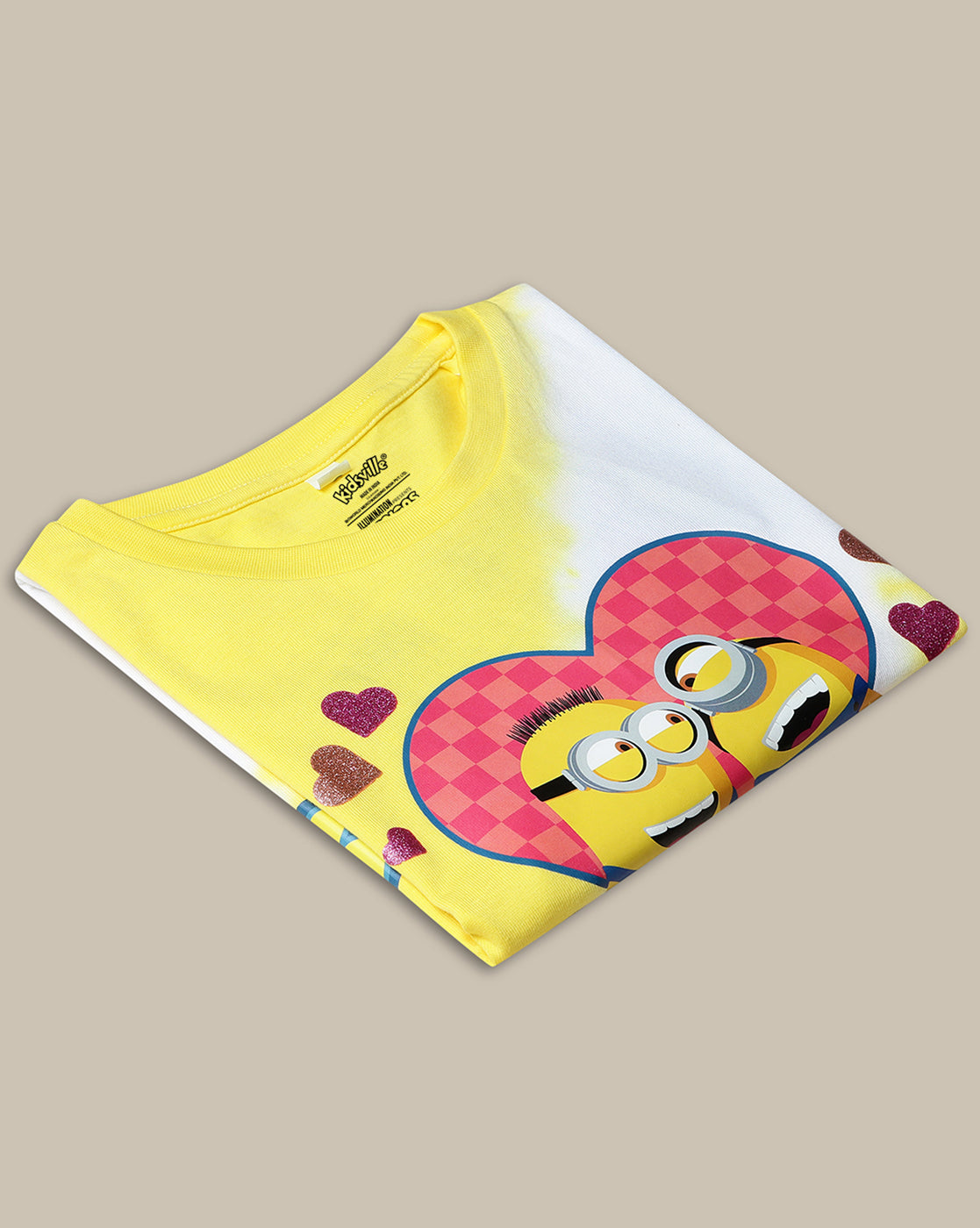 Minions Movie Printed Tshirt For Girls