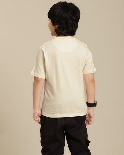 Demon Slayer Printed Regular Fit Tshirt For Boys