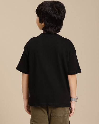 Demon Slayer Printed Oversize Fit Tshirt For Boys