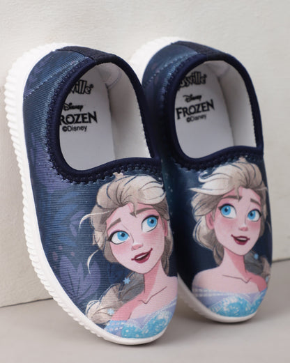 Frozen Printed Lycra Shoes For Girls