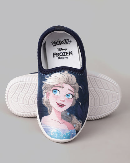 Frozen Printed Lycra Shoes For Girls